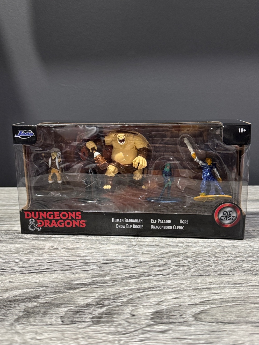Jada | NEW: Dungeons & Dragons Metal Figures - 5-Pack Die-Cast Collectibles